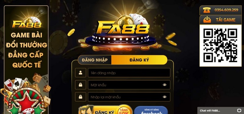 Thưởng nóng 200k cho tất cả acc game tại fa88 xác minh thông tin đăng ký