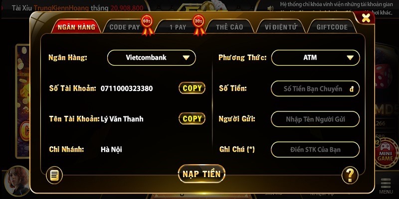 Nạp tiền fa88 ngân hàng đang được nhiều người lựa chọn